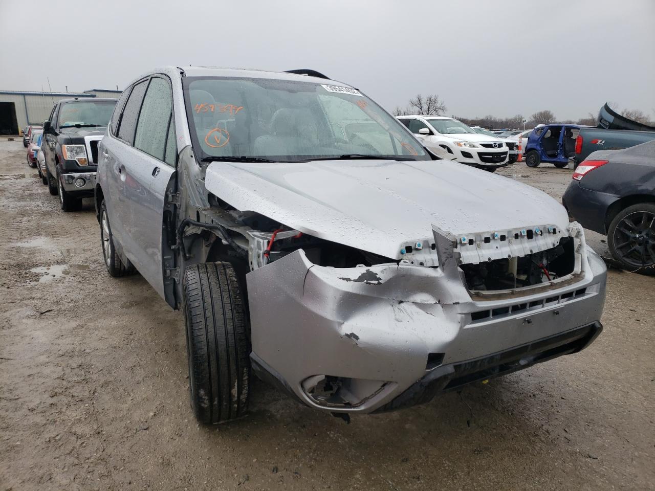 SUBARU FORESTER 2 2015 with VIN JF2SJAEC4EH459394 - Photo from auction