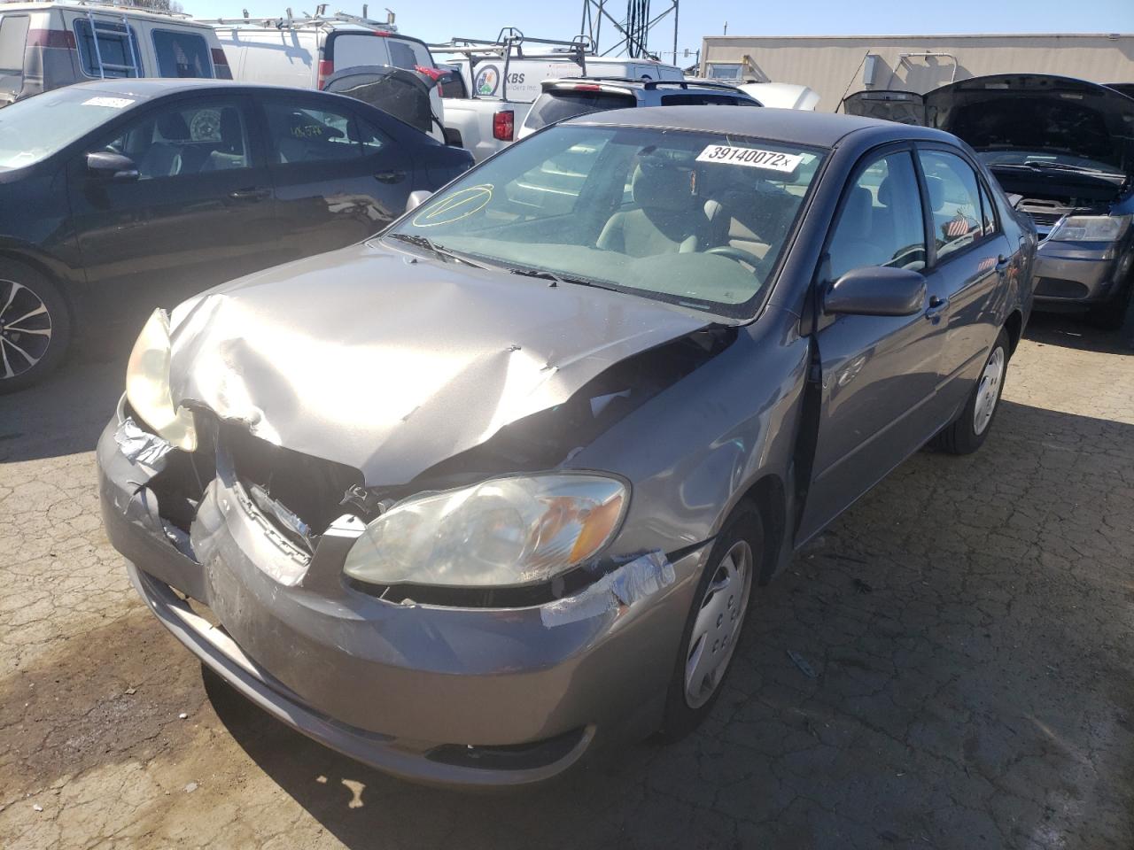Photo 2 from auction – 2007 TOYOTA COROLLA CE with VIN 1NXBR32E87Z855052