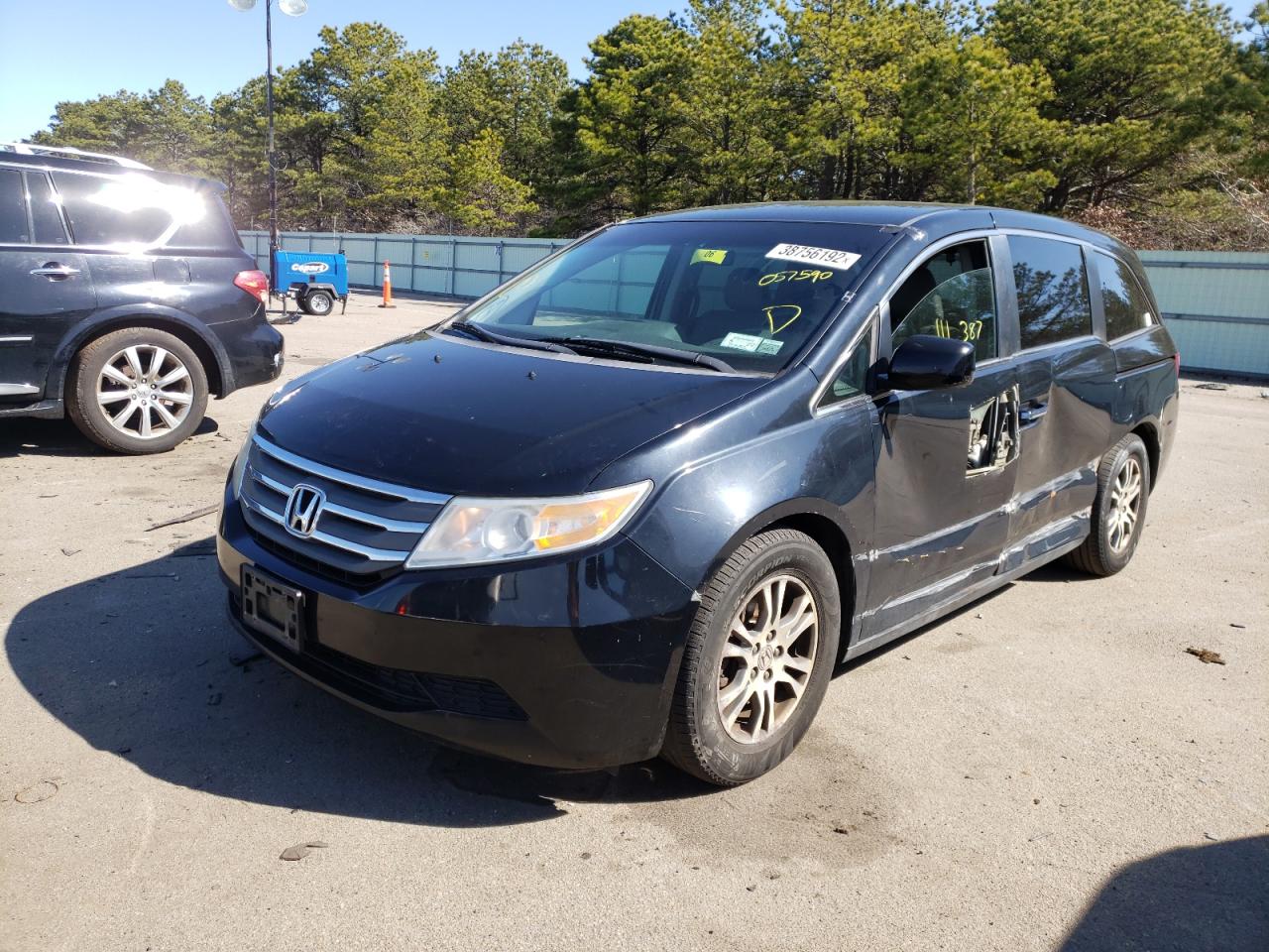 Photo 2 from auction – 2012 HONDA ODYSSEY EX with VIN 5FNRL5H4XCB057590