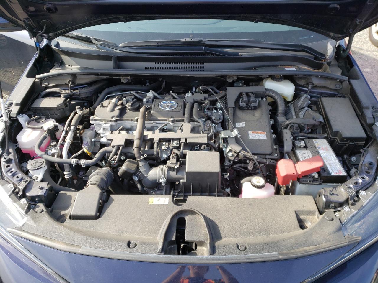 Photo 7 from auction – 2021 TOYOTA COROLLA LE with VIN JTDEAMDEXMJ010440