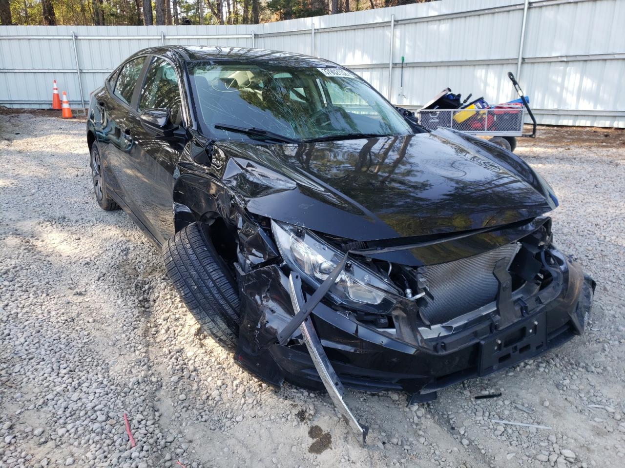 HONDA CIVIC LX 2018 with VIN 2HGFC2F50JH504708 - Photo from auction