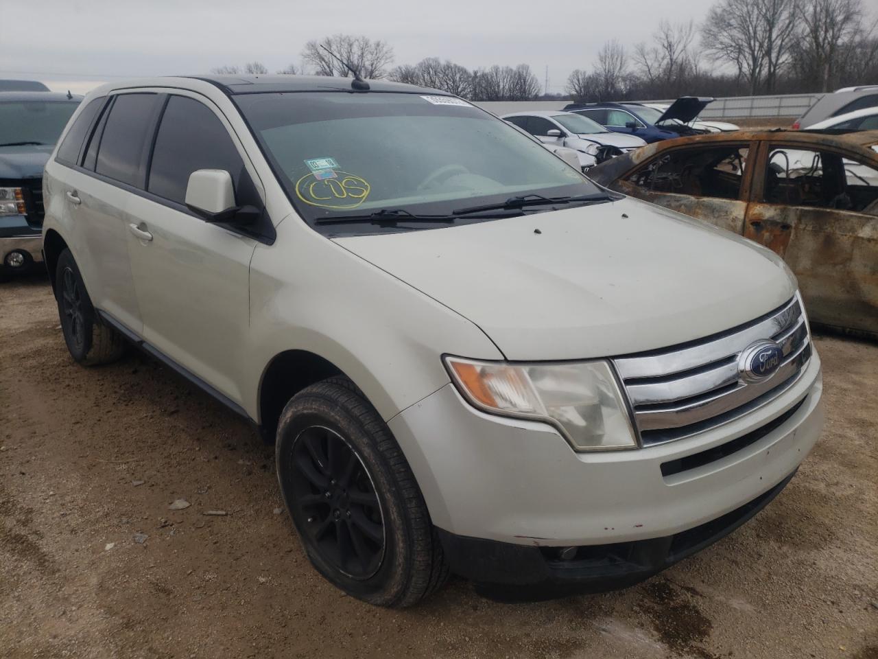 FORD EDGE SEL 2007 with VIN 2FMDK38C37BB50376 - Photo from auction