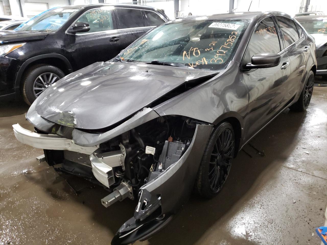 Photo 2 from auction – 2015 DODGE DART GT with VIN 1C3CDFEB6FD165524