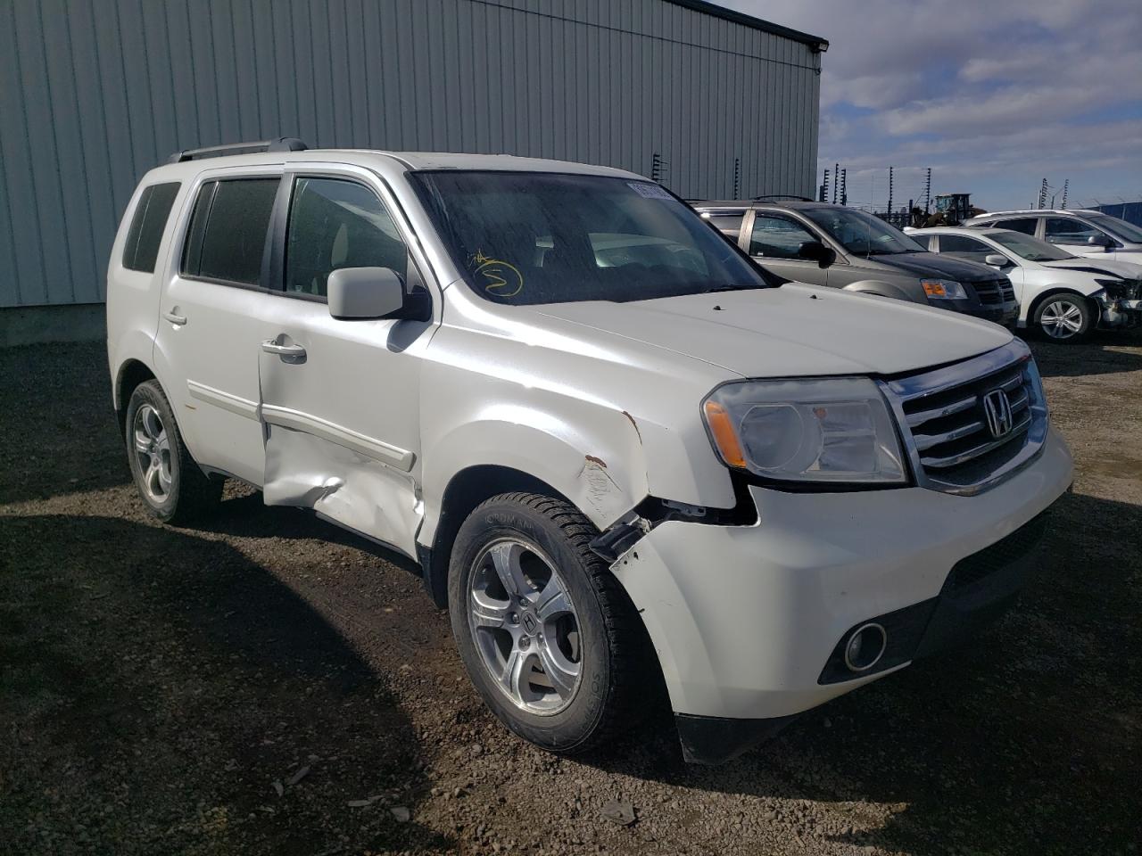 HONDA PILOT EX 2012 with VIN 5FNYF4H46CB503473 - Photo from auction
