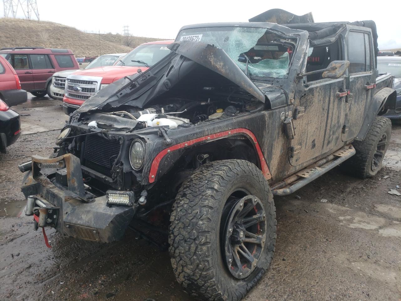 Photo 2 from auction – 2015 JEEP WRANGLER U with VIN 1C4BJWDG9FL764355