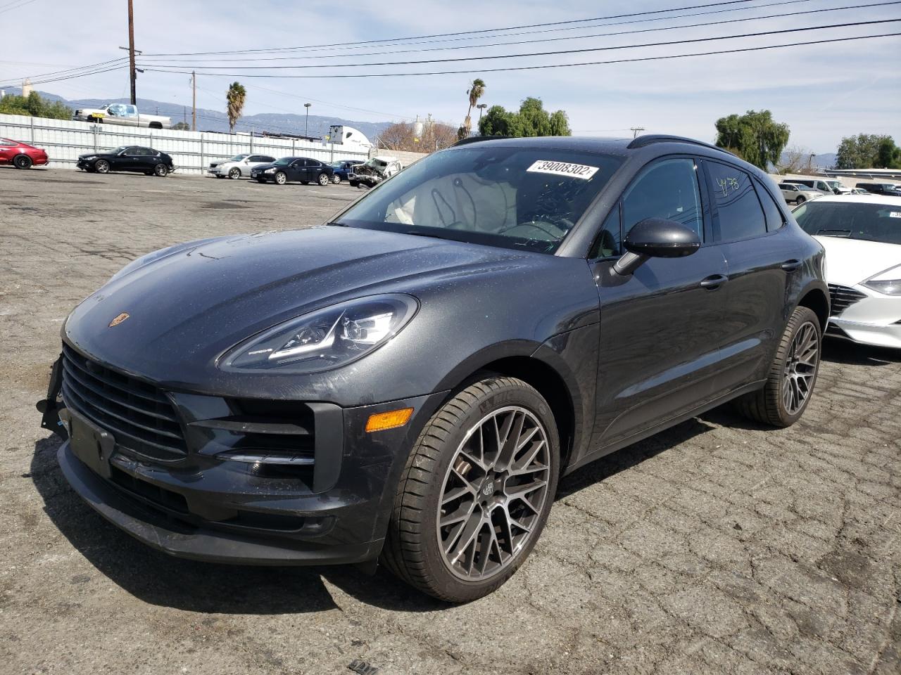 Photo 2 from auction – 2021 PORSCHE MACAN S with VIN WP1AB2A53MLB33312