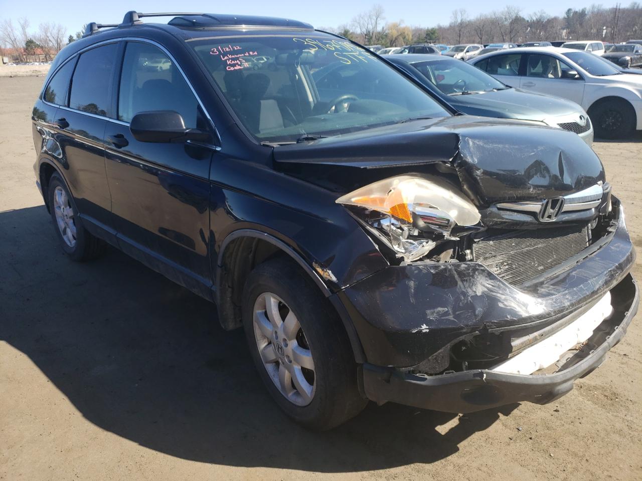 Photo 1 from auction – 2008 HONDA CR-V EX with VIN JHLRE48588C082136