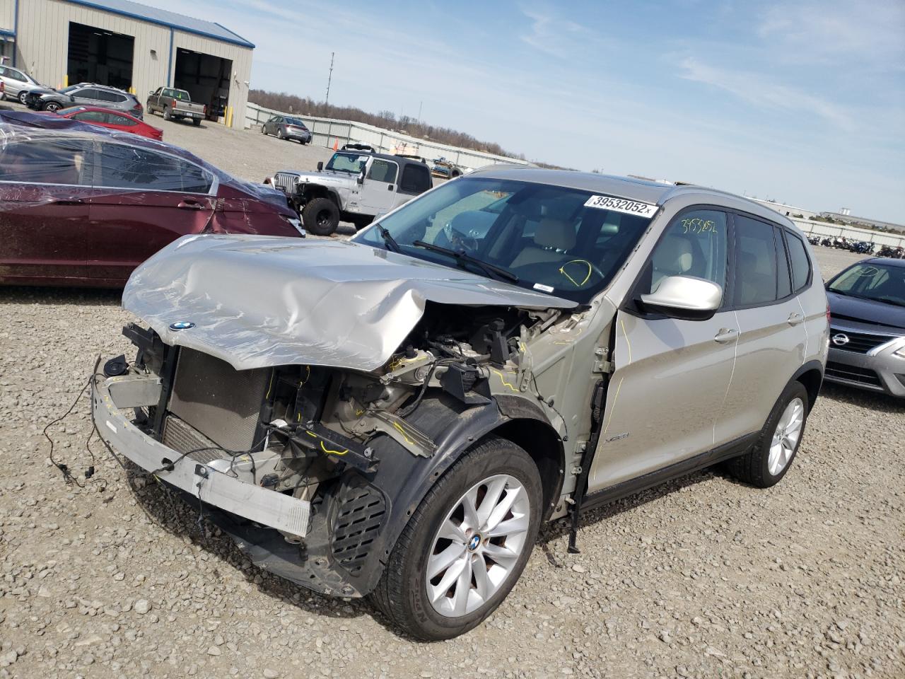 Photo 2 from auction – 2013 BMW X3 XDRIVE2 with VIN 5UXWX9C56D0D06371