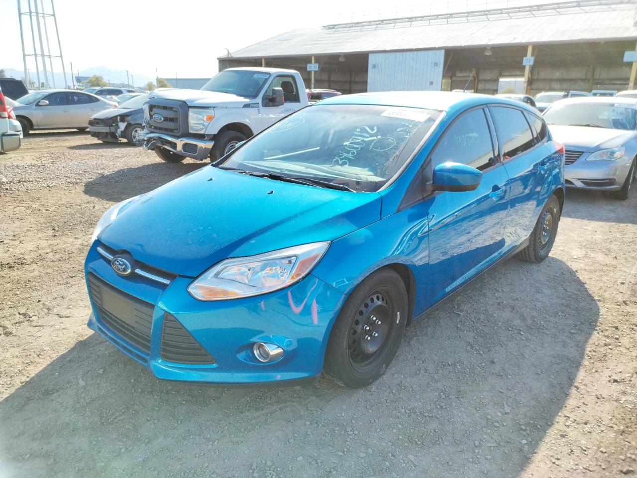 Photo 2 from auction – 2012 FORD FOCUS SE with VIN 1FAHP3K21CL379131