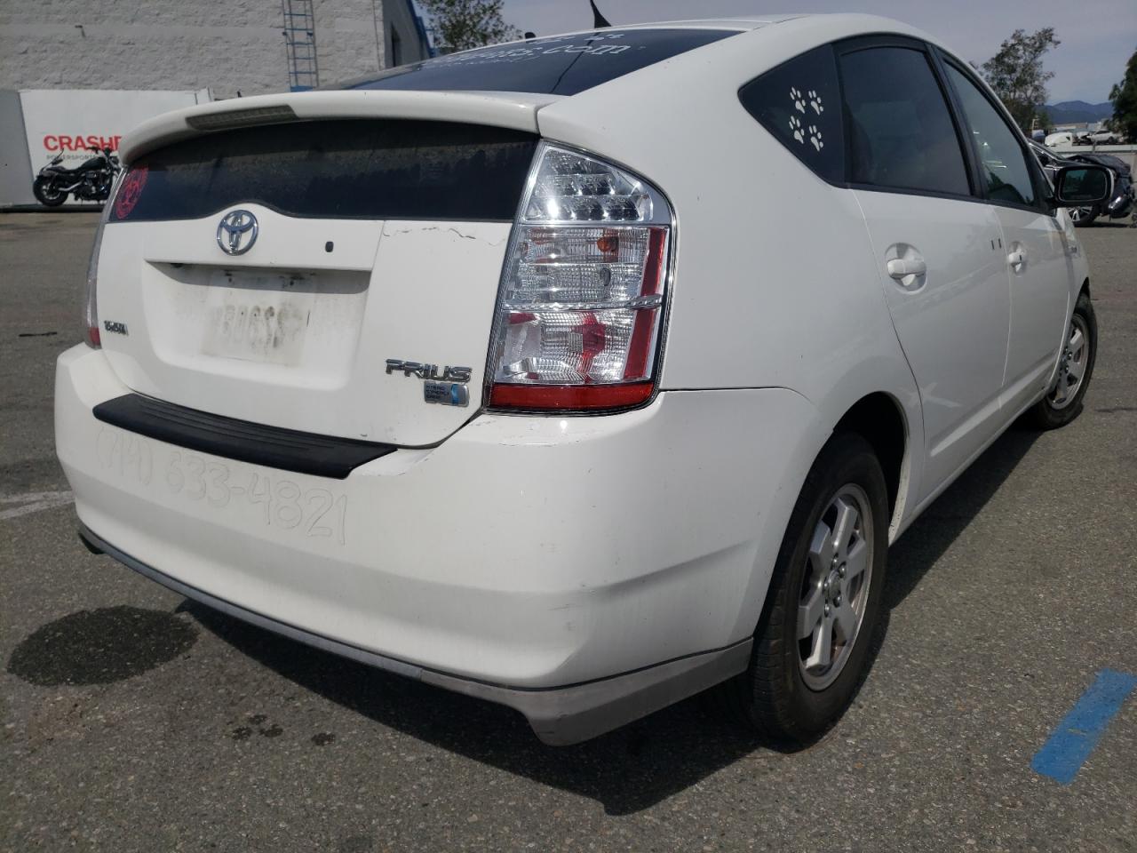 Photo 4 from auction – 2008 TOYOTA PRIUS with VIN JTDKB20U987811252