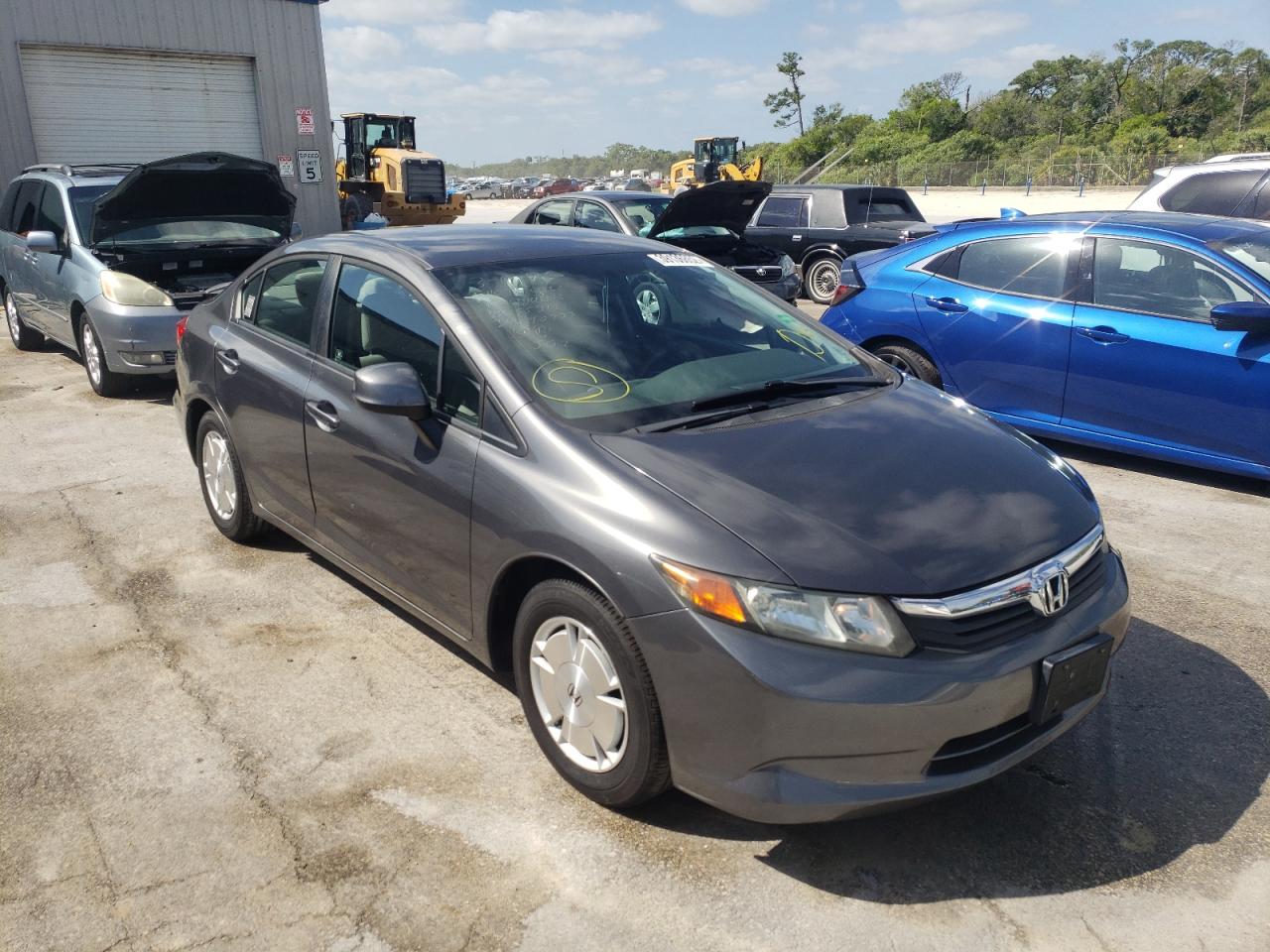 HONDA CIVIC HF 2012 z numerem VIN 2HGFB2F69CH553131 - Zdjęcie z aukcji
