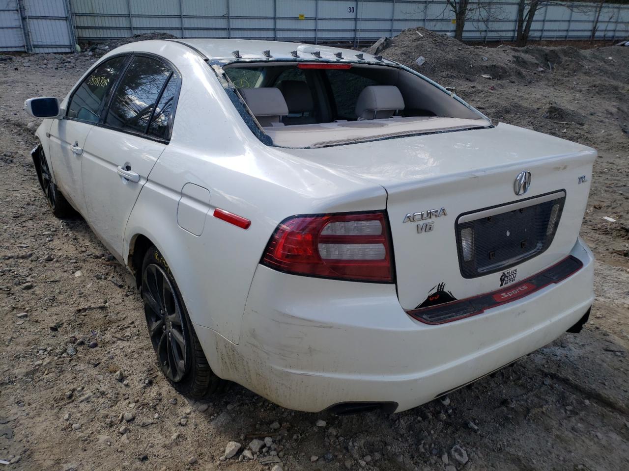 Photo 3 from auction – 2008 ACURA TL with VIN 19UUA662X8A044623