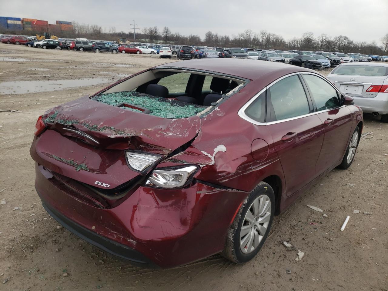 Photo 4 from auction – 2016 CHRYSLER 200 LX with VIN 1C3CCCFB0GN117528