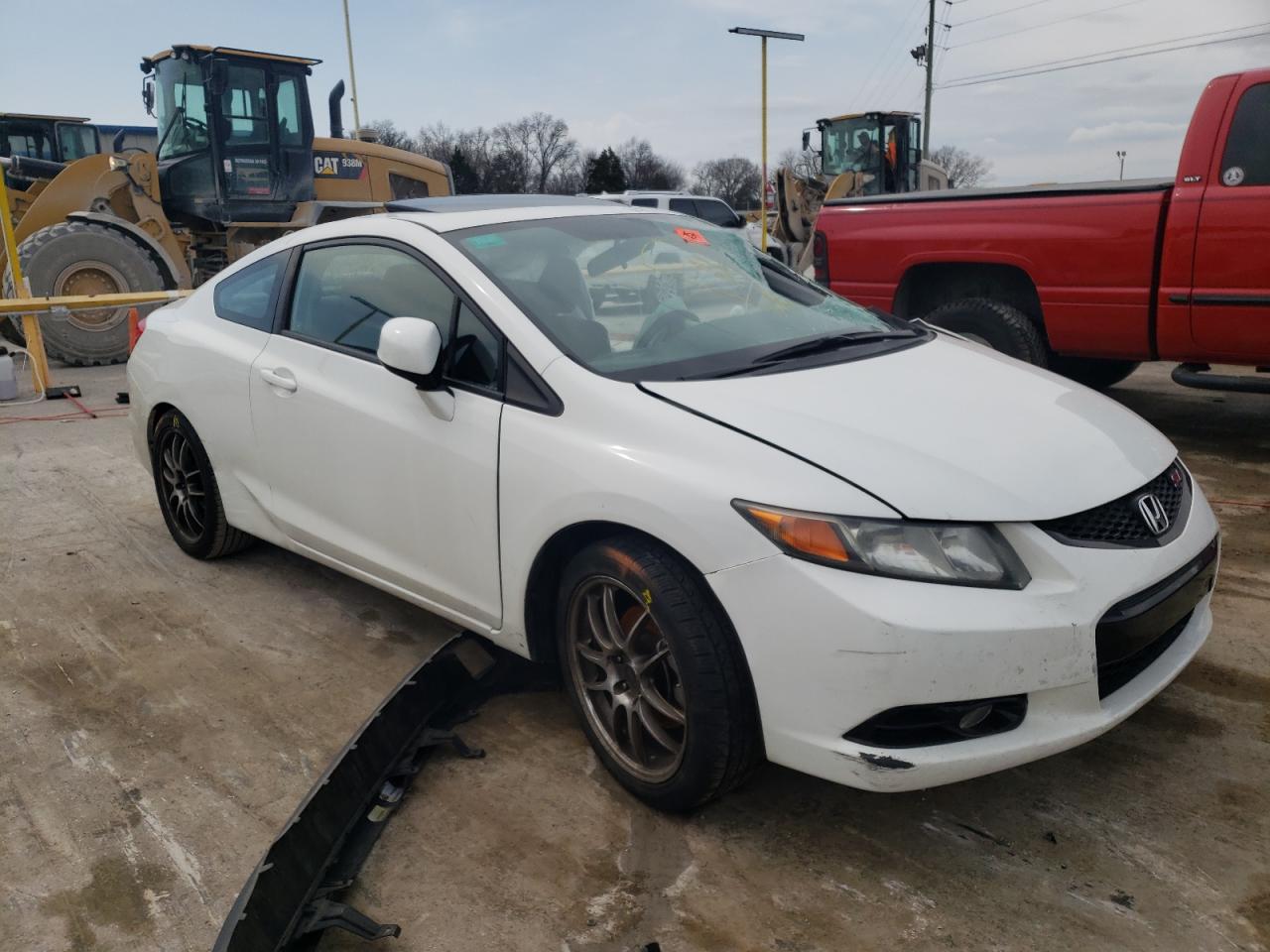 HONDA CIVIC SI 2012 with VIN 2HGFG4A53CH701821 - Photo from auction