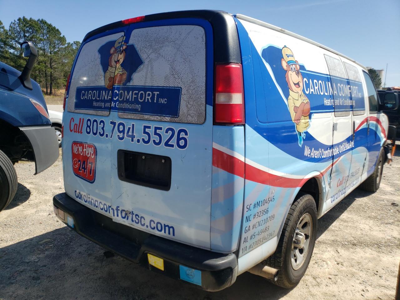 Photo 4 from auction – 2013 CHEVROLET EXPRESS G1 with VIN 1GCSGAFXXD1103053