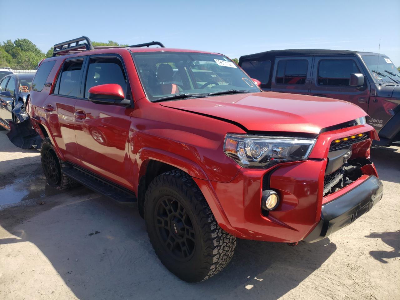 TOYOTA 4RUNNER SR 2016 with VIN JTEBU5JR7G5337331 - Photo from auction