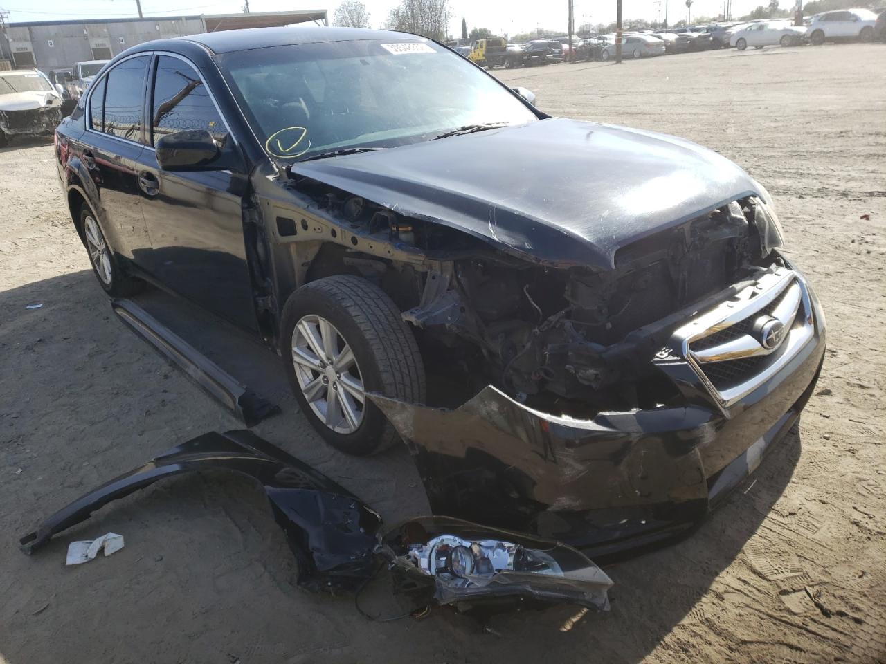 SUBARU LEGACY 2.5 2010 with VIN 4S3BMBC61A3225178 - Photo from auction