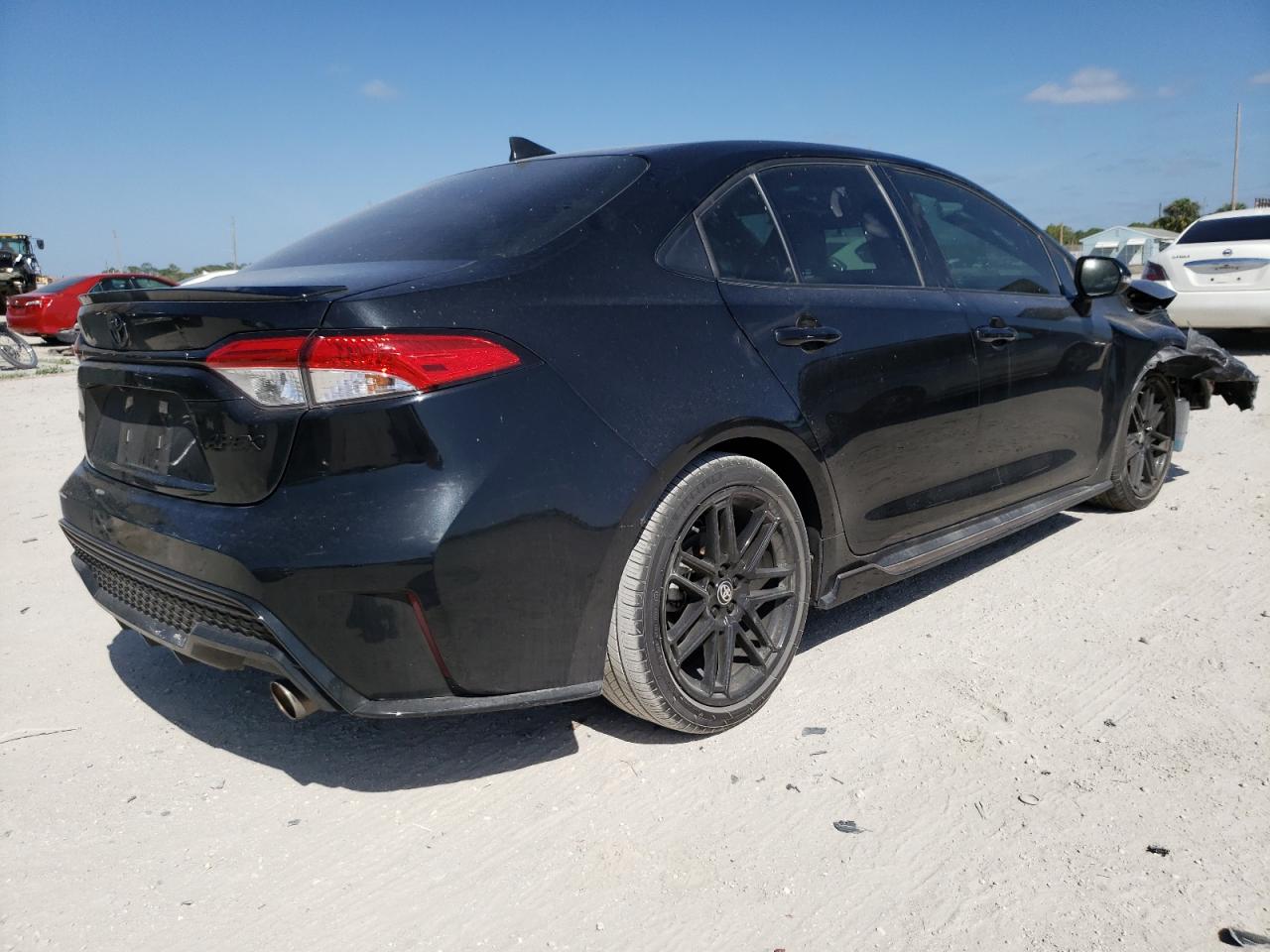 Photo 4 from auction – 2021 TOYOTA COROLLA SE with VIN 5YFS4MCE2MP080716