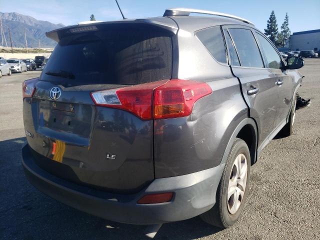 Photo 4 from auction – 2014 TOYOTA RAV4 LE with VIN JTMZFREV8EJ023168