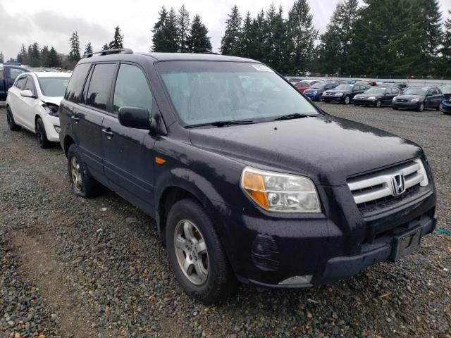 HONDA PILOT EX 2007 with VIN 5FNYF18407B008643 - Photo from auction
