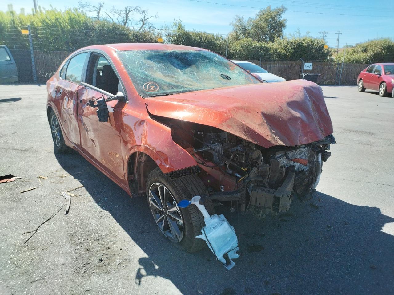 Photo 9 from auction – 2022 KIA FORTE FE with VIN 3KPF24AD4NE457390