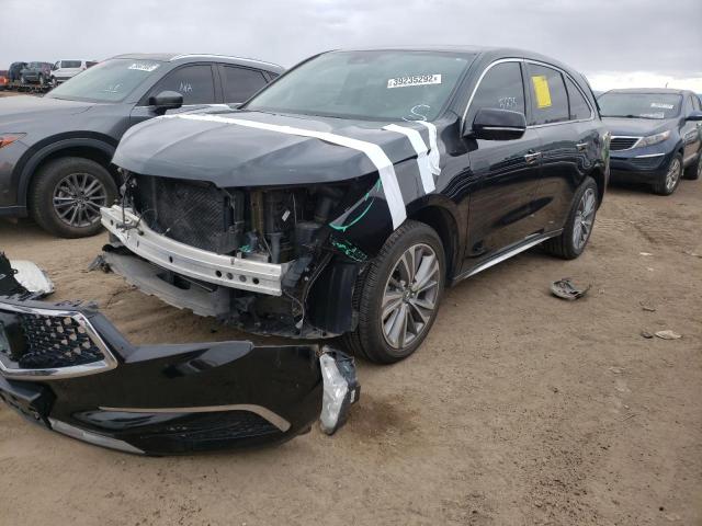 Photo 2 from auction – 2017 ACURA MDX TECHNO with VIN 5FRYD4H53HB036985