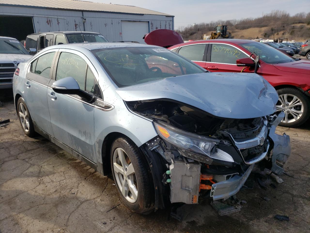 CHEVROLET VOLT 2013 with VIN 1G1RA6E48DU117366 - Photo from auction