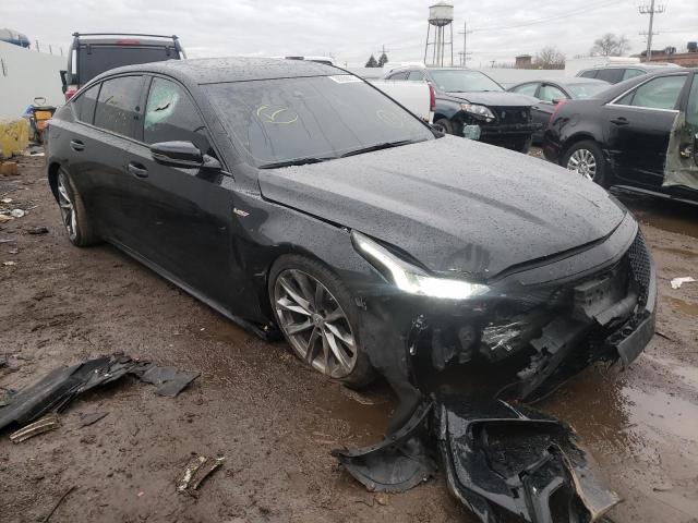 CADILLAC CT5-V 2021 with VIN 1G6DV5RW6M0133801 - Photo from auction