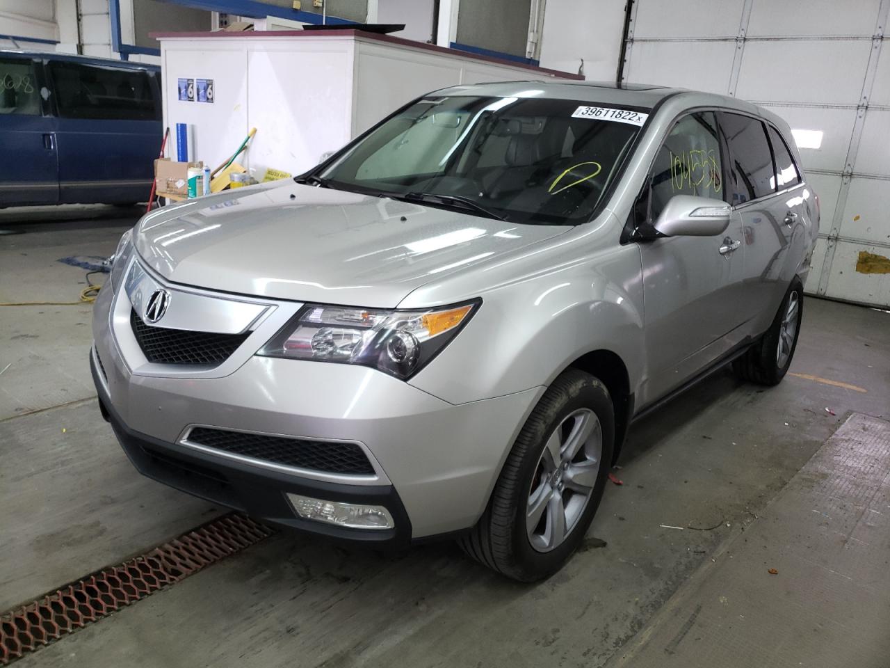 Photo 2 from auction – 2011 ACURA MDX TECHNO with VIN 2HNYD2H61BH513794