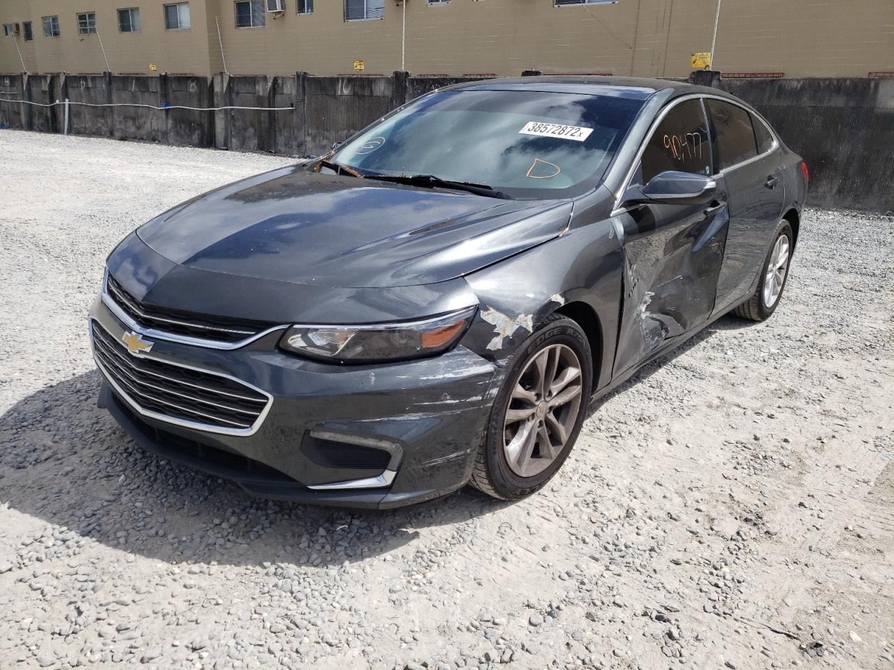 Photo 2 from auction – 2017 CHEVROLET MALIBU LT with VIN 1G1ZE5ST8HF150677