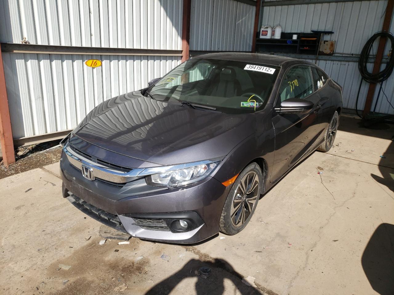 Photo 2 from auction – 2018 HONDA CIVIC EX with VIN 2HGFC3B33JH357536