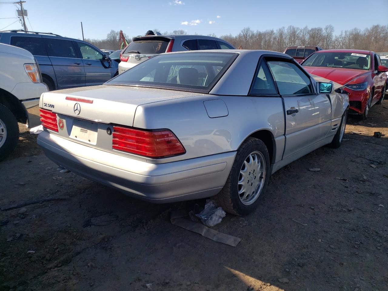 Photo 4 from auction – 1998 MERCEDES-BENZ SL 500 with VIN WDBFA67F2WF157764