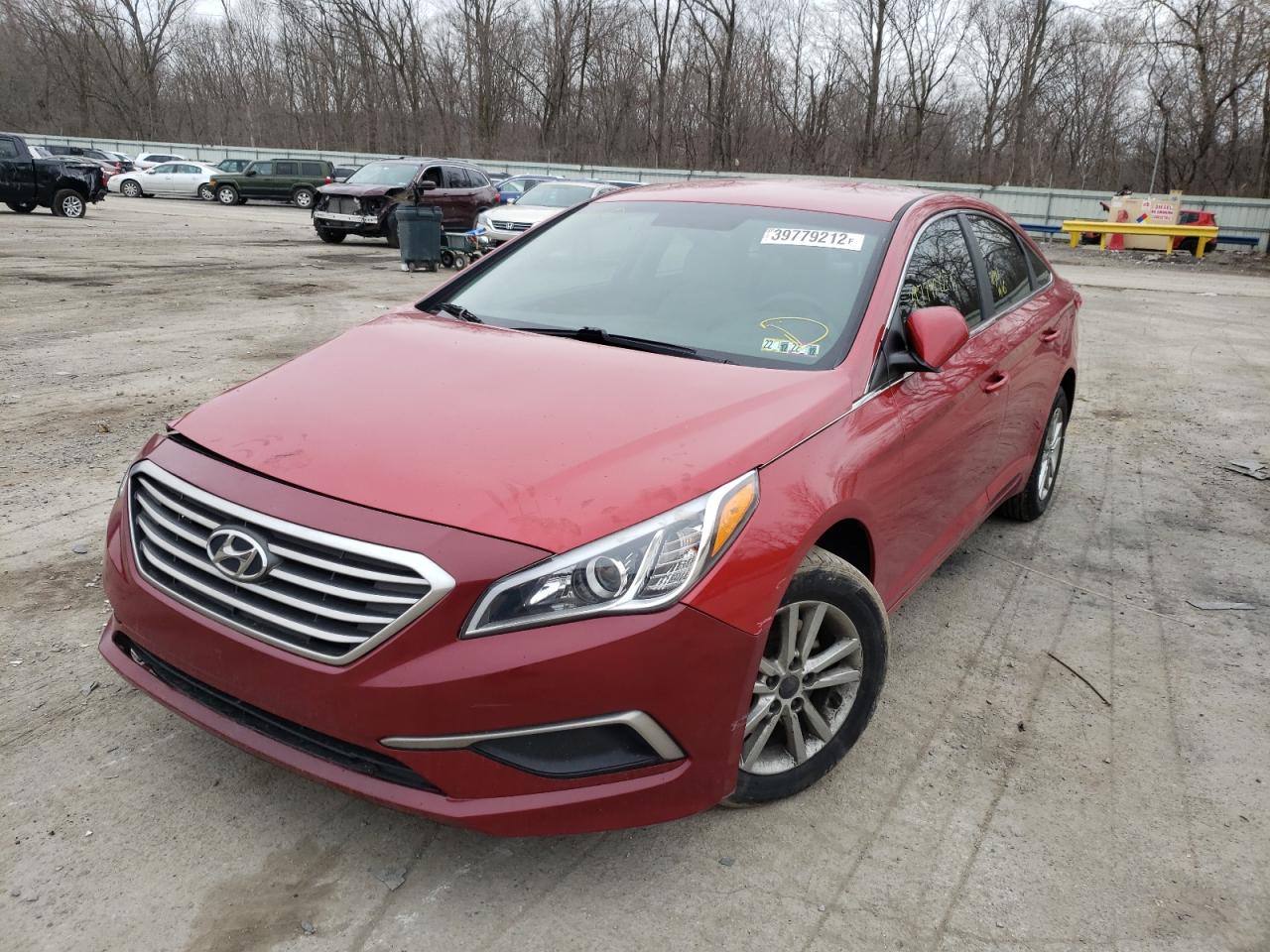 Photo 2 from auction – 2017 HYUNDAI SONATA SE with VIN 5NPE24AF0HH522376