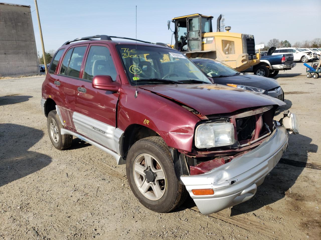 CHEVROLET TRACKER LT 2002 with VIN 2CNBJ634226900539 - Photo from auction