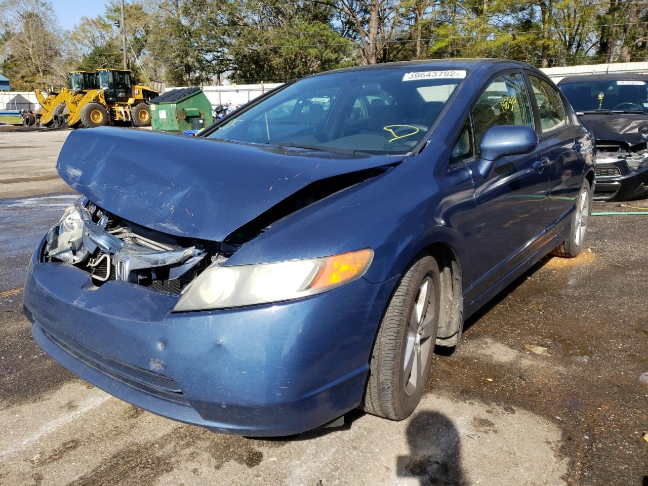 Photo 2 from auction – 2007 HONDA CIVIC EX with VIN 1HGFA16817L136609