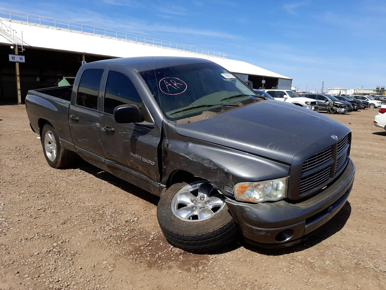 DODGE RAM 1500 S 2003 with VIN 1D7HU18D23S298912 - Photo from auction