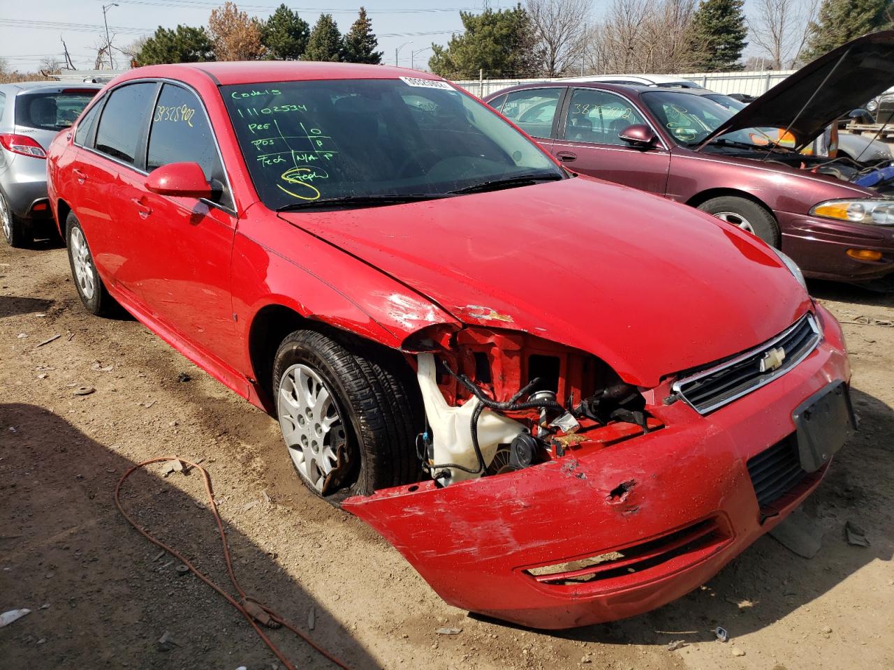 Photo 1 from auction – 2009 CHEVROLET IMPALA LS with VIN 2G1WB57K991209417
