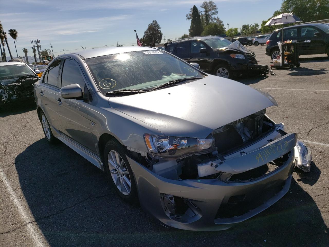 Photo 1 from auction – 2016 MITSUBISHI LANCER ES with VIN JA32U2FU8GU011347
