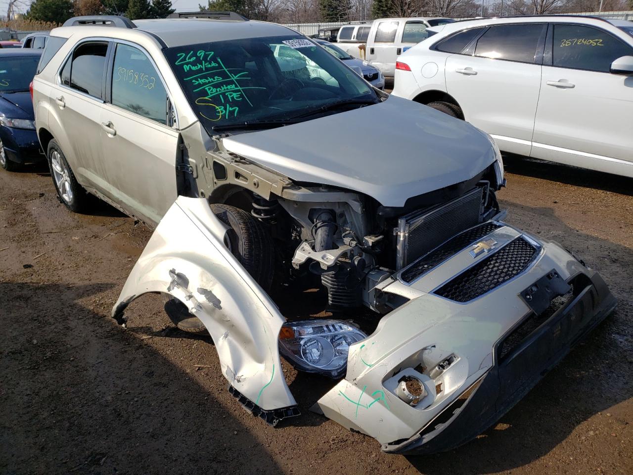 CHEVROLET EQUINOX LT 2015 with VIN 2GNALBEK8F6417794 - Photo from auction