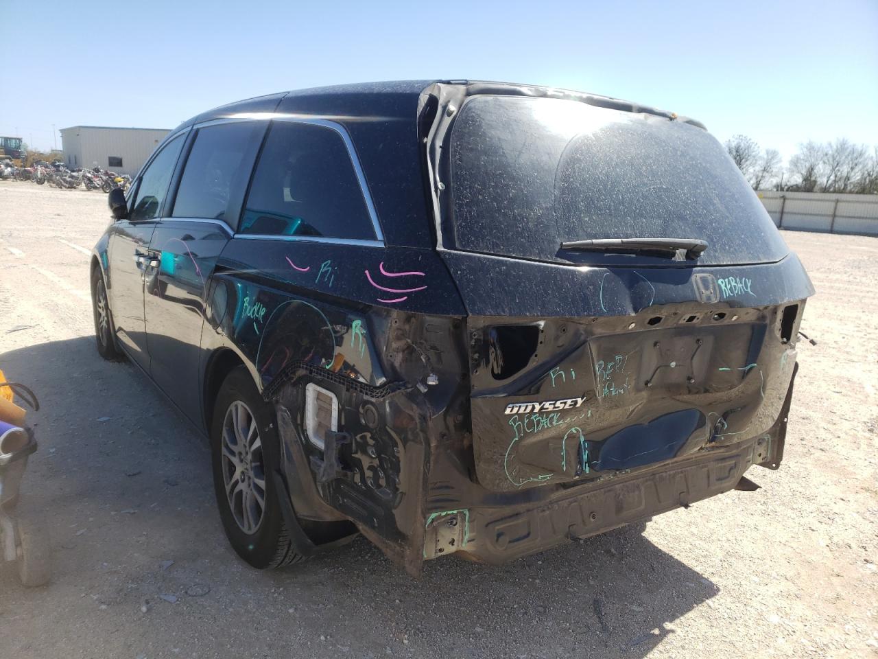 Photo 3 from auction – 2012 HONDA ODYSSEY EX with VIN 5FNRL5H47CB083449