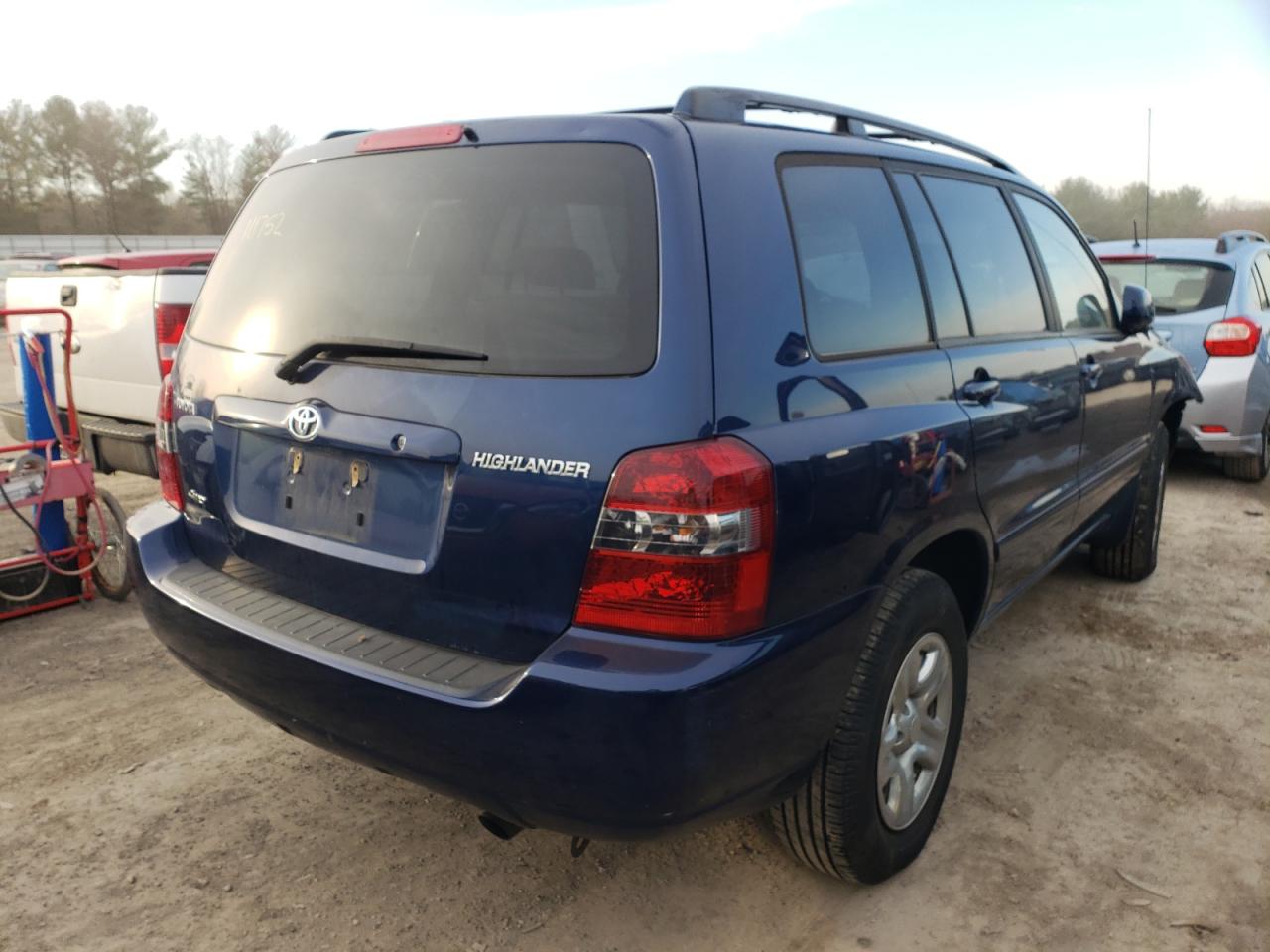Photo 4 from auction – 2007 TOYOTA HIGHLANDER with VIN JTEHD21A070046105
