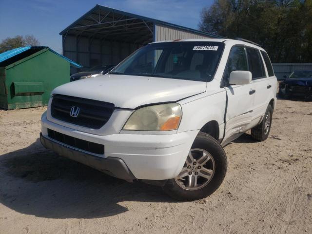Photo 2 from auction – 2005 HONDA PILOT EXL with VIN 5FNYF18645B024780