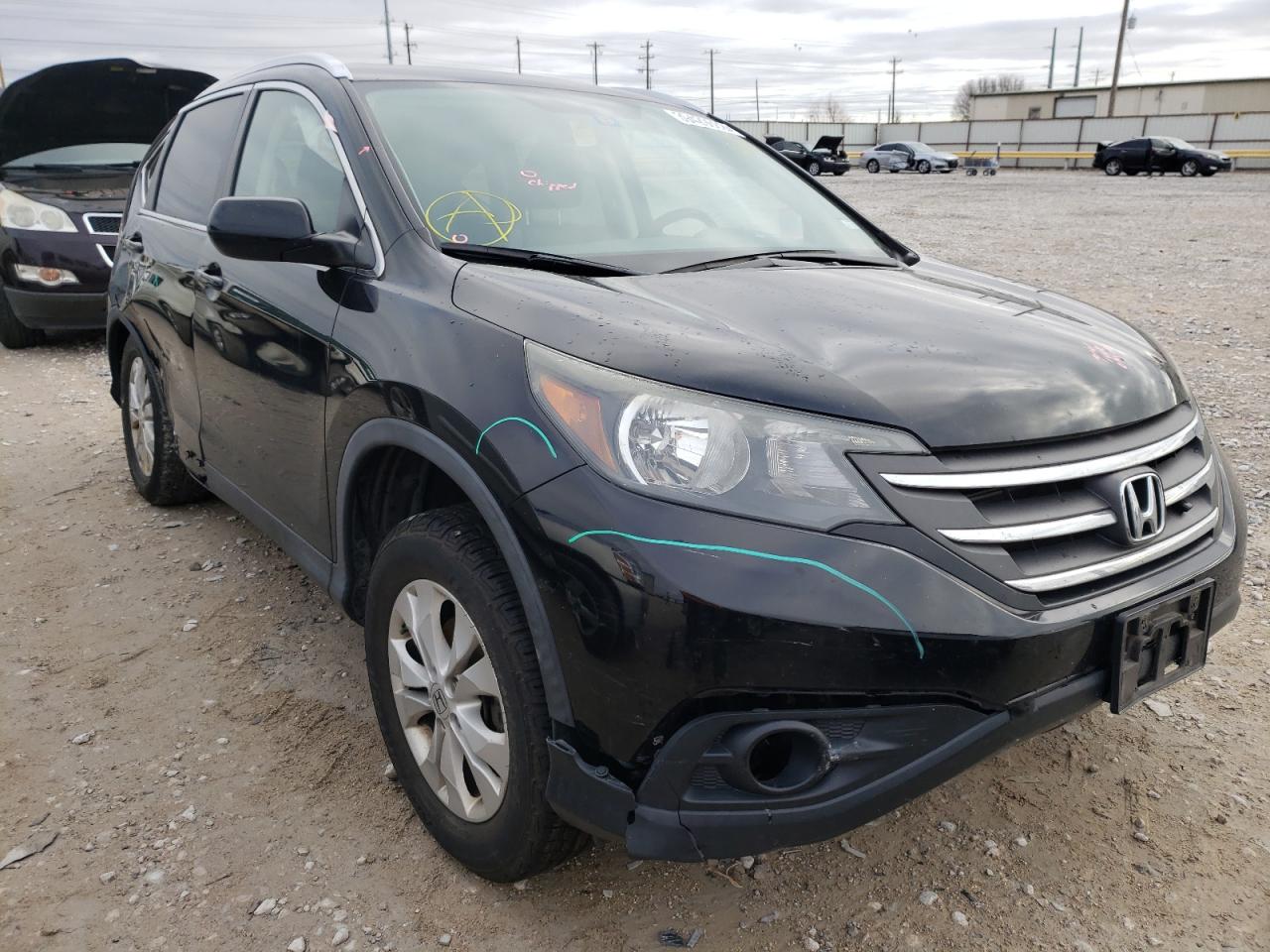 HONDA CR-V EXL 2012 with VIN 2HKRM4H78CH626827 - Photo from auction