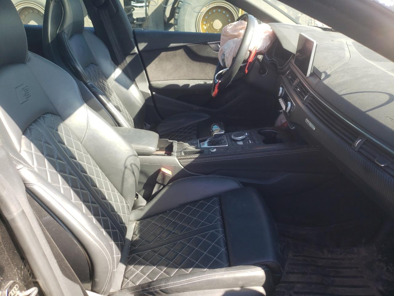 Photo 5 from auction – 2018 AUDI S5 PRESTIG with VIN WAUC4CF55JA068390
