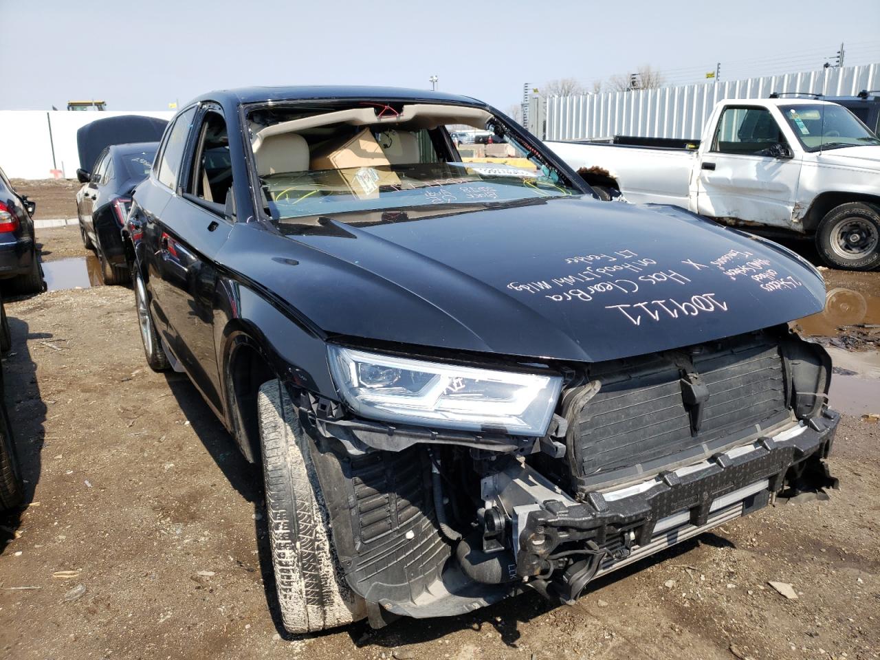 AUDI Q5 PREMIUM 2018 with VIN WA1BNAFY2J2008033 - Photo from auction