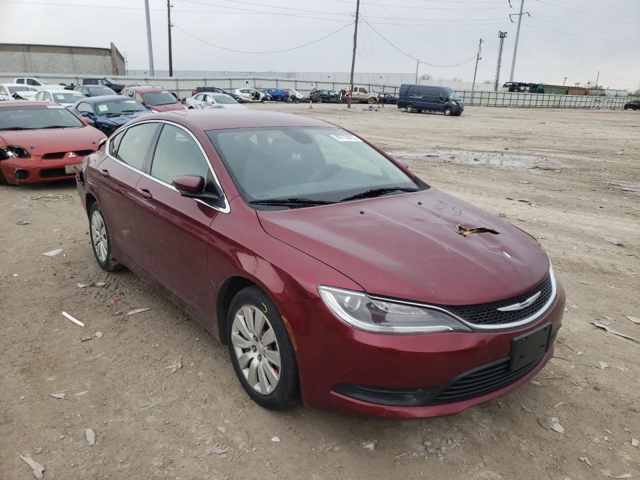 CHRYSLER 200 LX 2016 with VIN 1C3CCCFB0GN117528 - Photo from auction