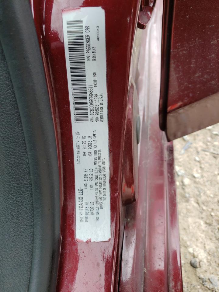 Photo 10 from auction – 2015 CHRYSLER 200 LIMITE with VIN 1C3CCCAG0FN649511