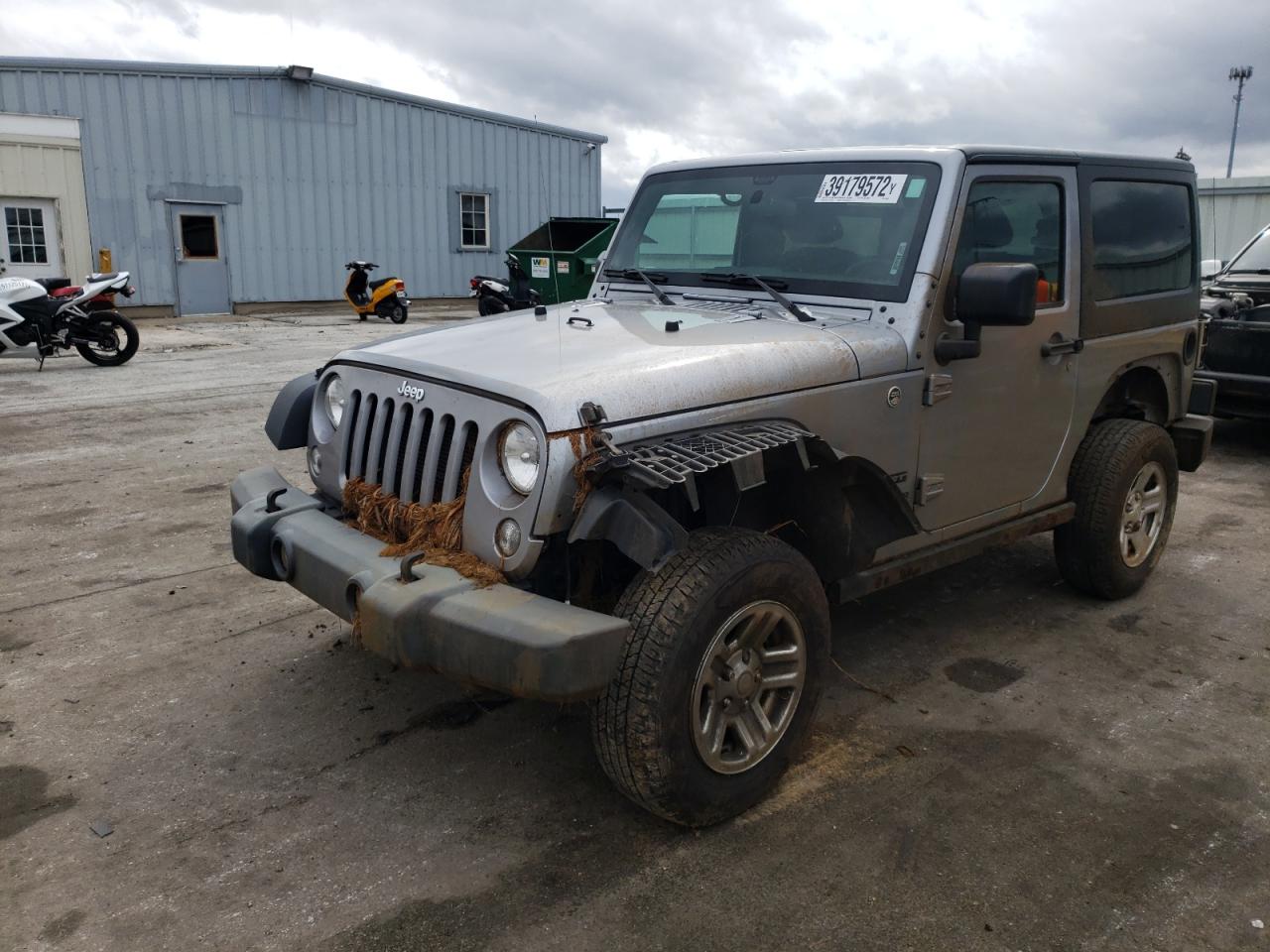 Photo 9 from auction – 2015 JEEP WRANGLER S with VIN 1C4AJWAG4FL666530
