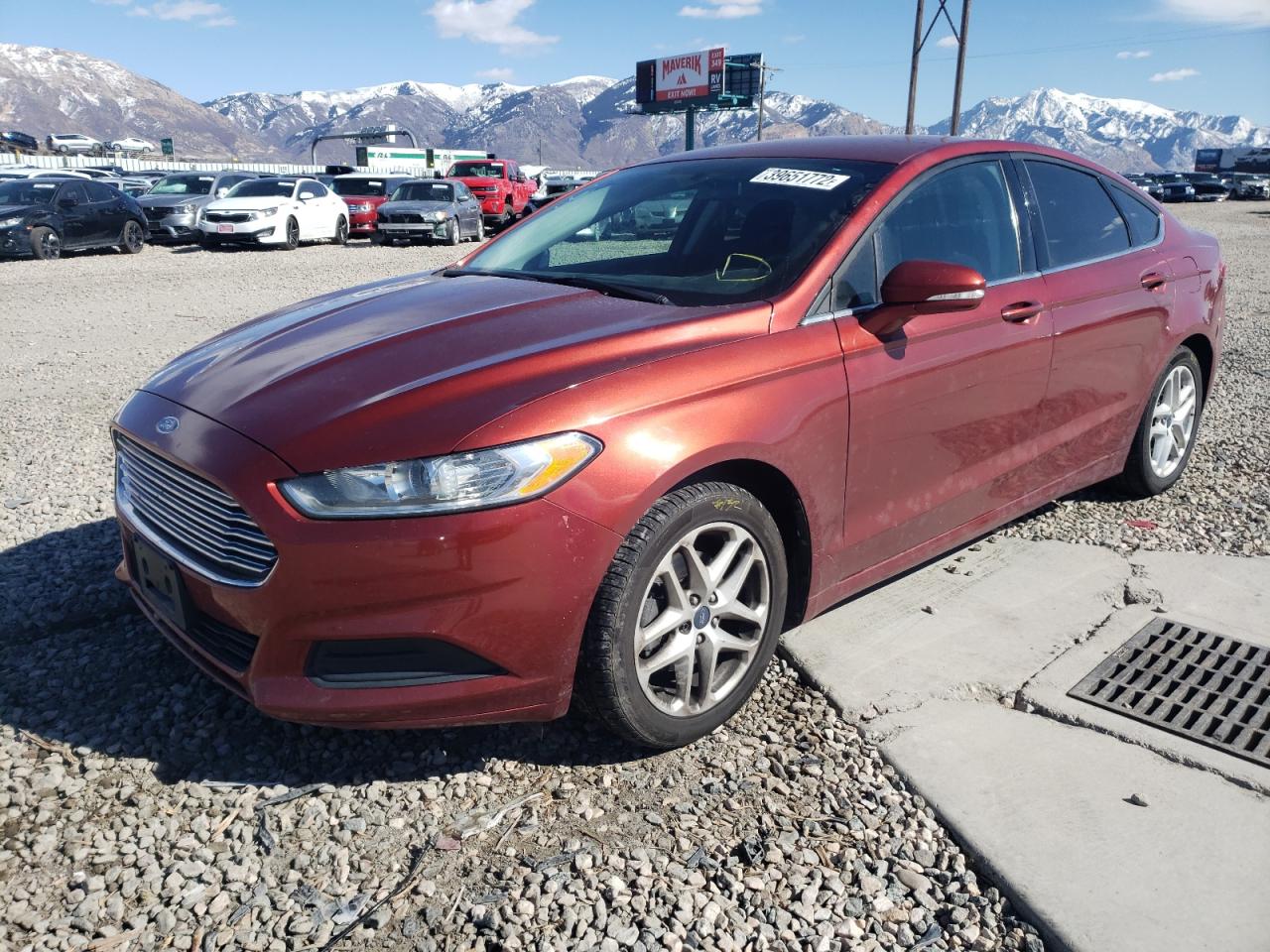 Photo 2 from auction – 2014 FORD FUSION SE with VIN 3FA6P0H70ER244770