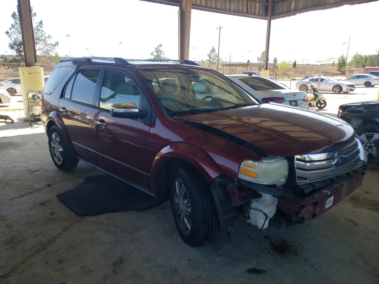 Photo 1 from auction – 2008 FORD TAURUS X L with VIN 1FMDK06W68GA34692
